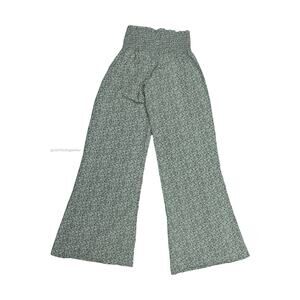 Show Me Your MuMu Botanical Floral Print Boho Wide Leg Pants 26